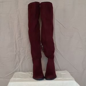 Franco Sarto OTK Faux Suede Boots New